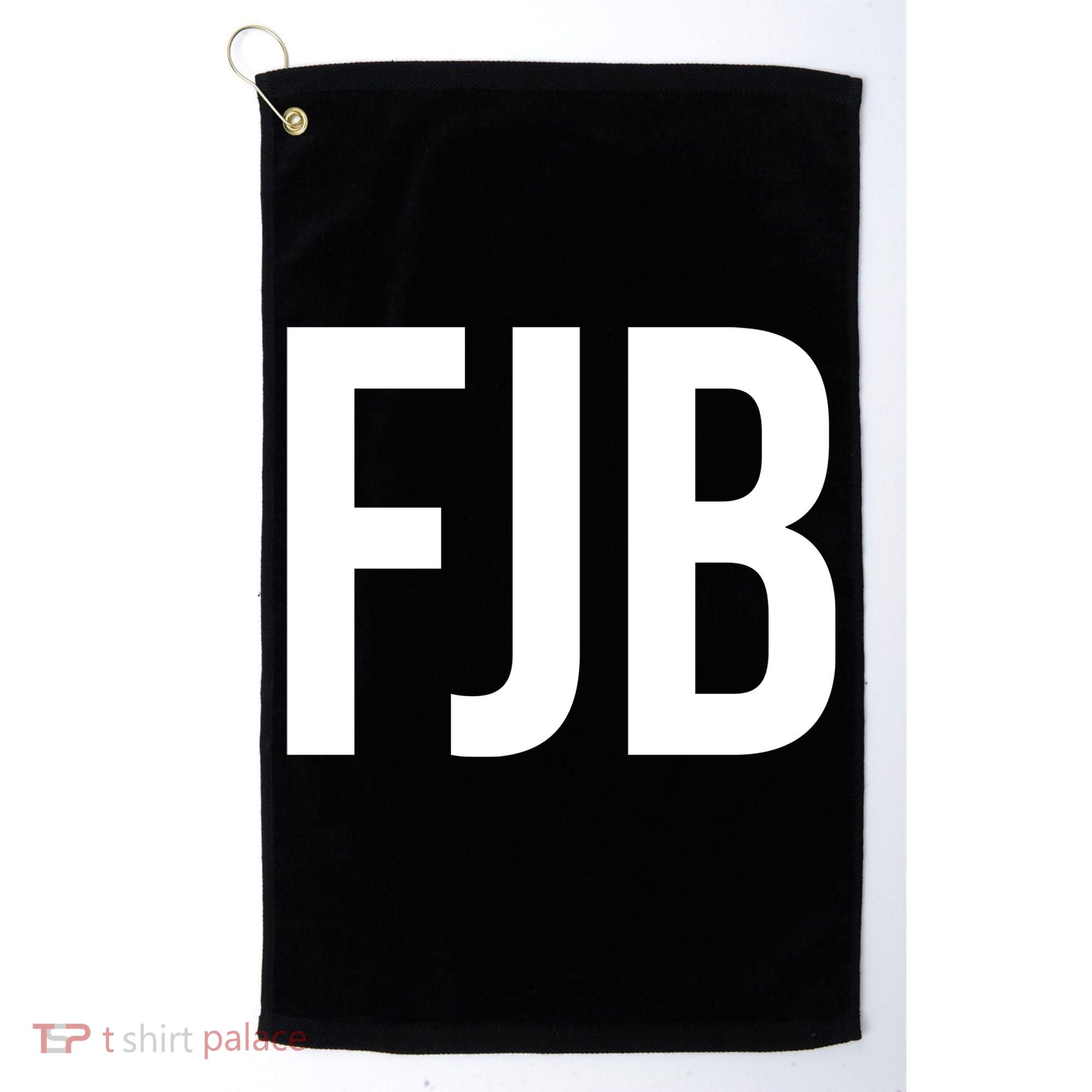 FJB Simple Logo (F!ck Joe Biden) Golf Towel