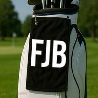 FJB Simple Logo (F!ck Joe Biden) Golf Towel thumb 2