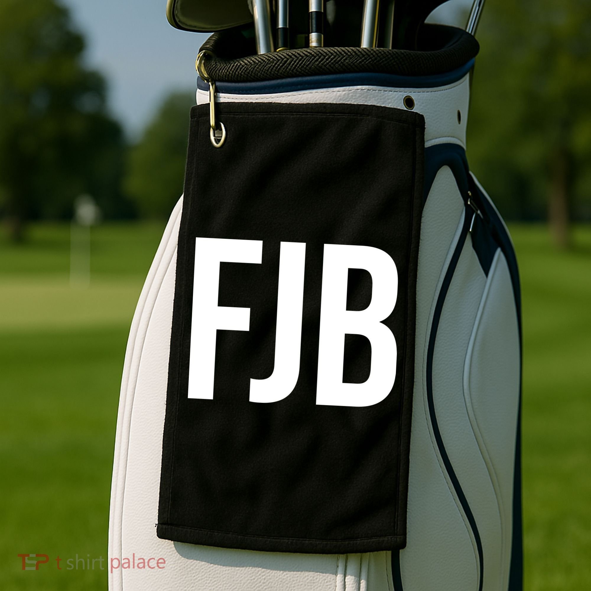 FJB Simple Logo (F!ck Joe Biden) Golf Towel
