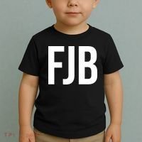 FJB Simple Logo (F!ck Joe Biden) Toddler T-Shirt thumb 2