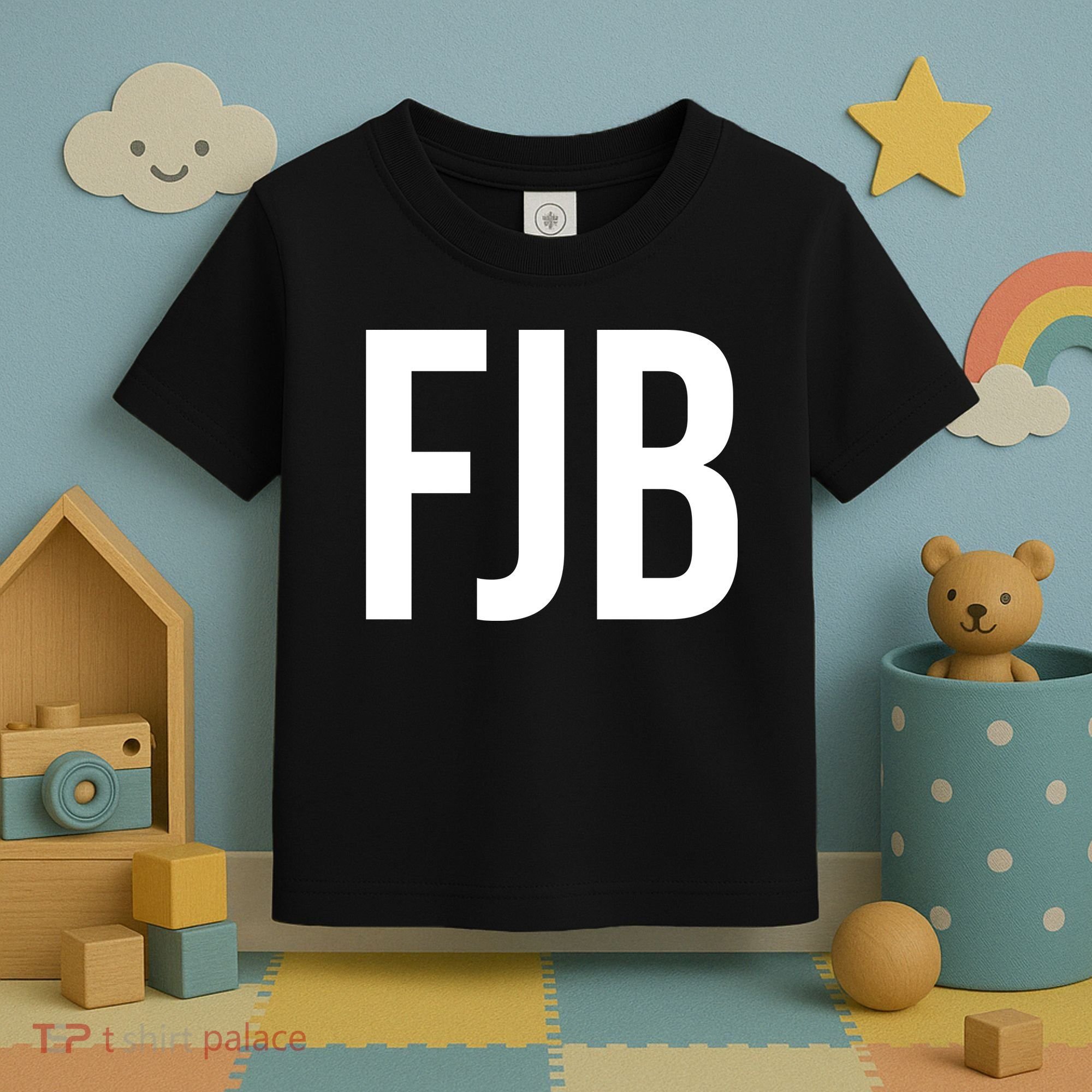 FJB Simple Logo (F!ck Joe Biden) Toddler T-Shirt