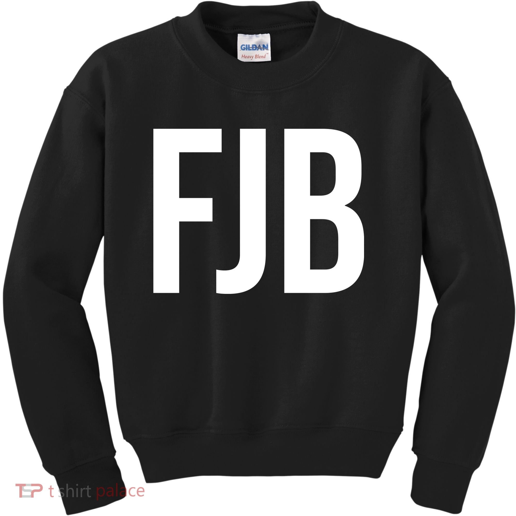 FJB Simple Logo (F!ck Joe Biden) Kids Sweatshirt