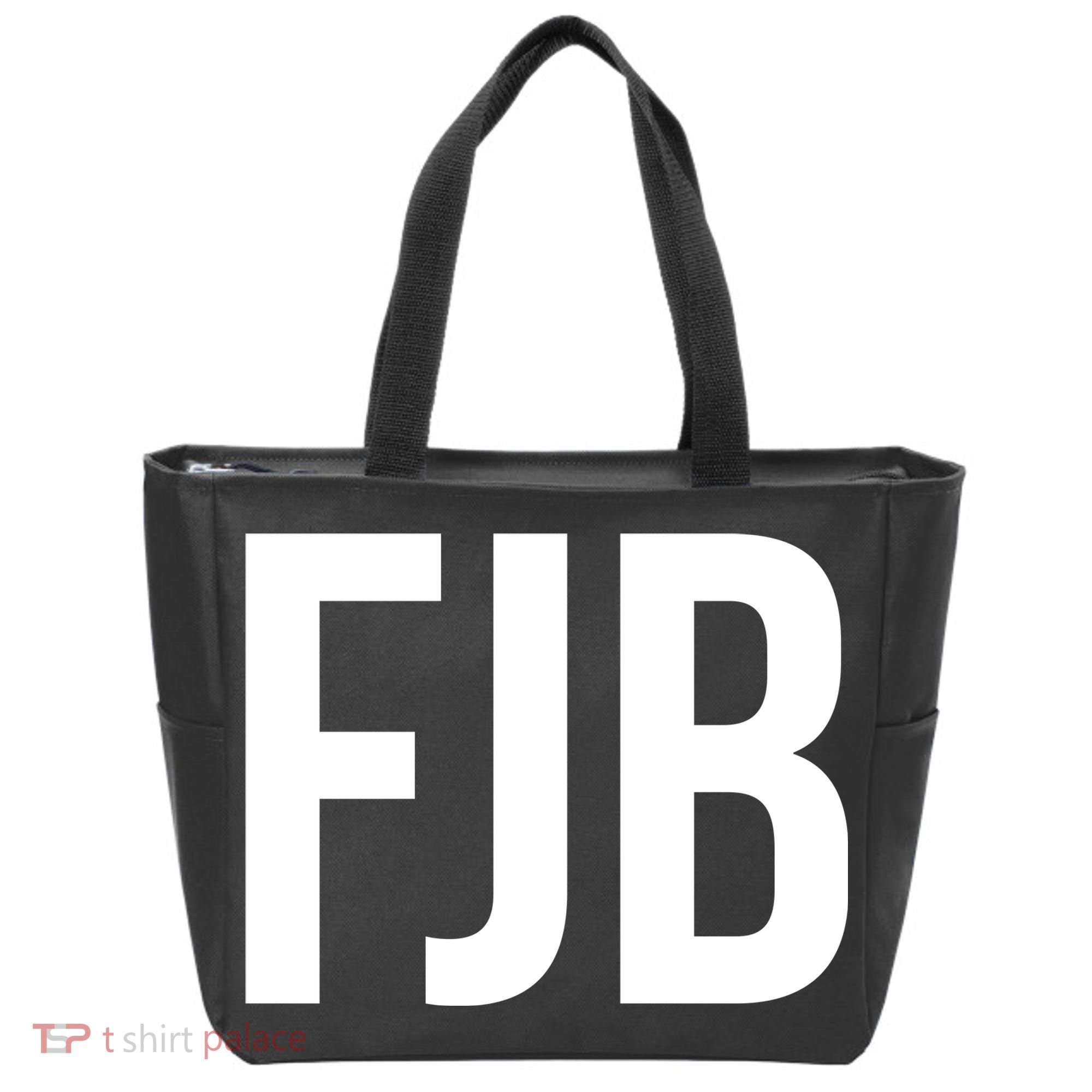 FJB Simple Logo (F!ck Joe Biden) Tote Bag