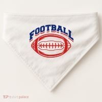 Football Sport Lover Gift USA-Made Doggie Bandana thumb 0