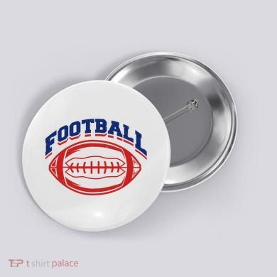 Football Sport Lover Gift Button
