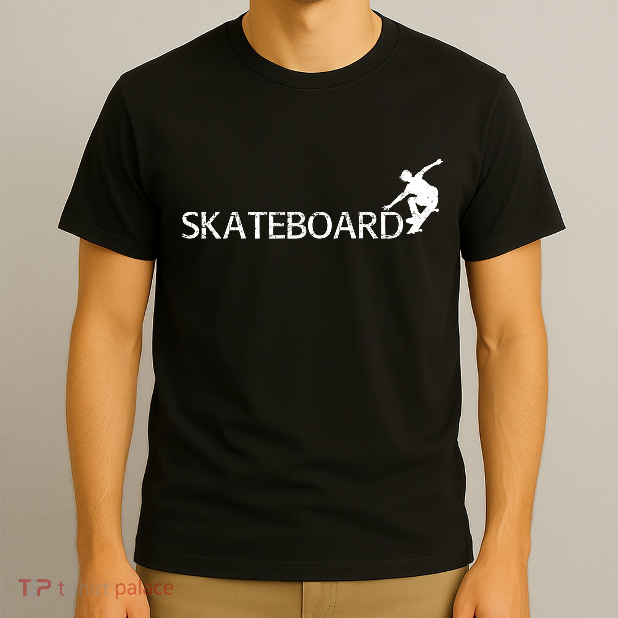 Funny Skateboard Logo Sport T-Shirt