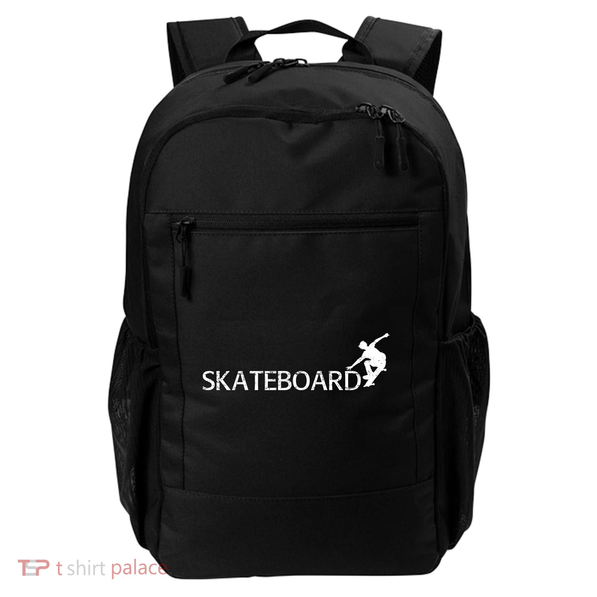 Funny Skateboard Logo Sport Backpack