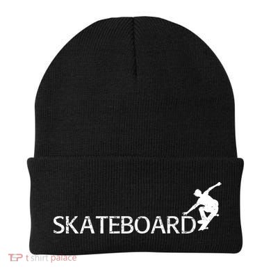 Funny Skateboard Logo Sport Beanie