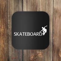 Funny Skateboard Logo Sport Coaster thumb 0