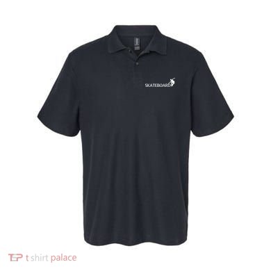 Funny Skateboard Logo Sport Polo