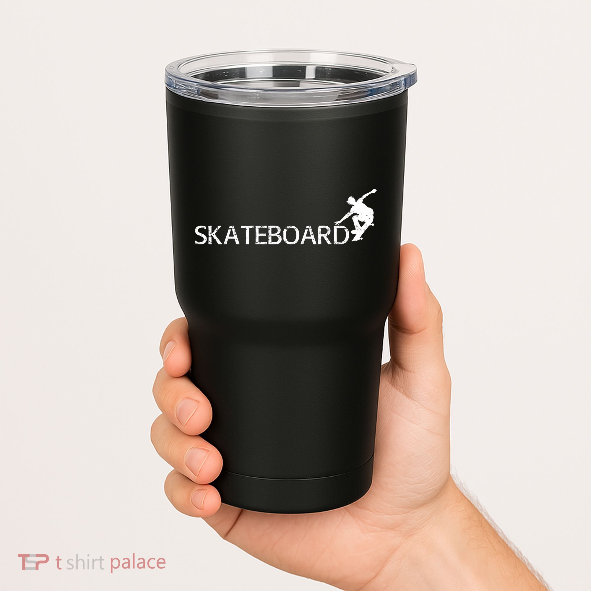 Funny Skateboard Logo Sport Tumbler