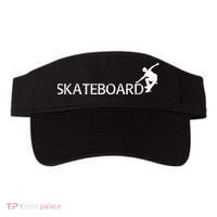 Funny Skateboard Logo Sport Visor thumb 0
