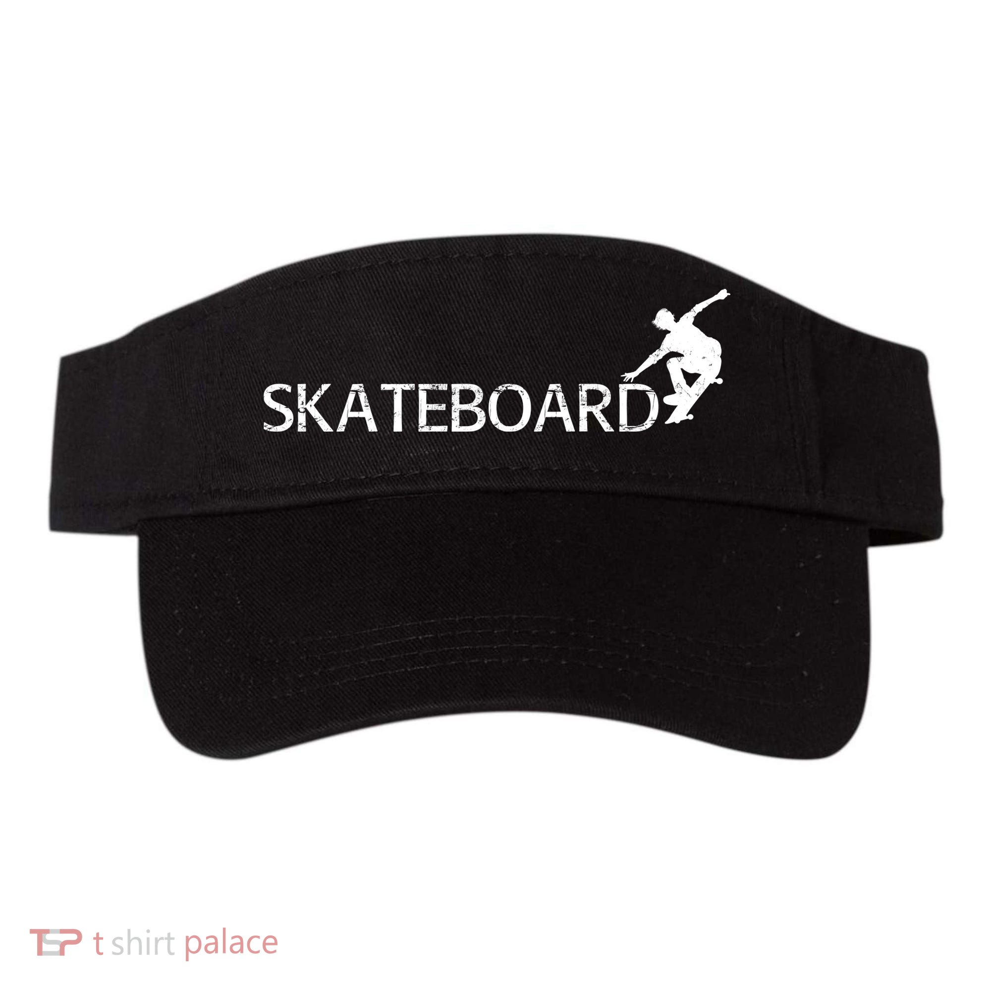 Funny Skateboard Logo Sport Visor