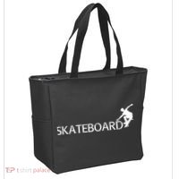 Funny Skateboard Logo Sport Tote Bag thumb 2
