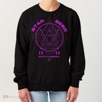 funny Starseed Mission Sacred Geometry Women's Sweatshirt thumb 0