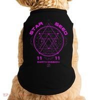 funny Starseed Mission Sacred Geometry Doggie Tank thumb 0