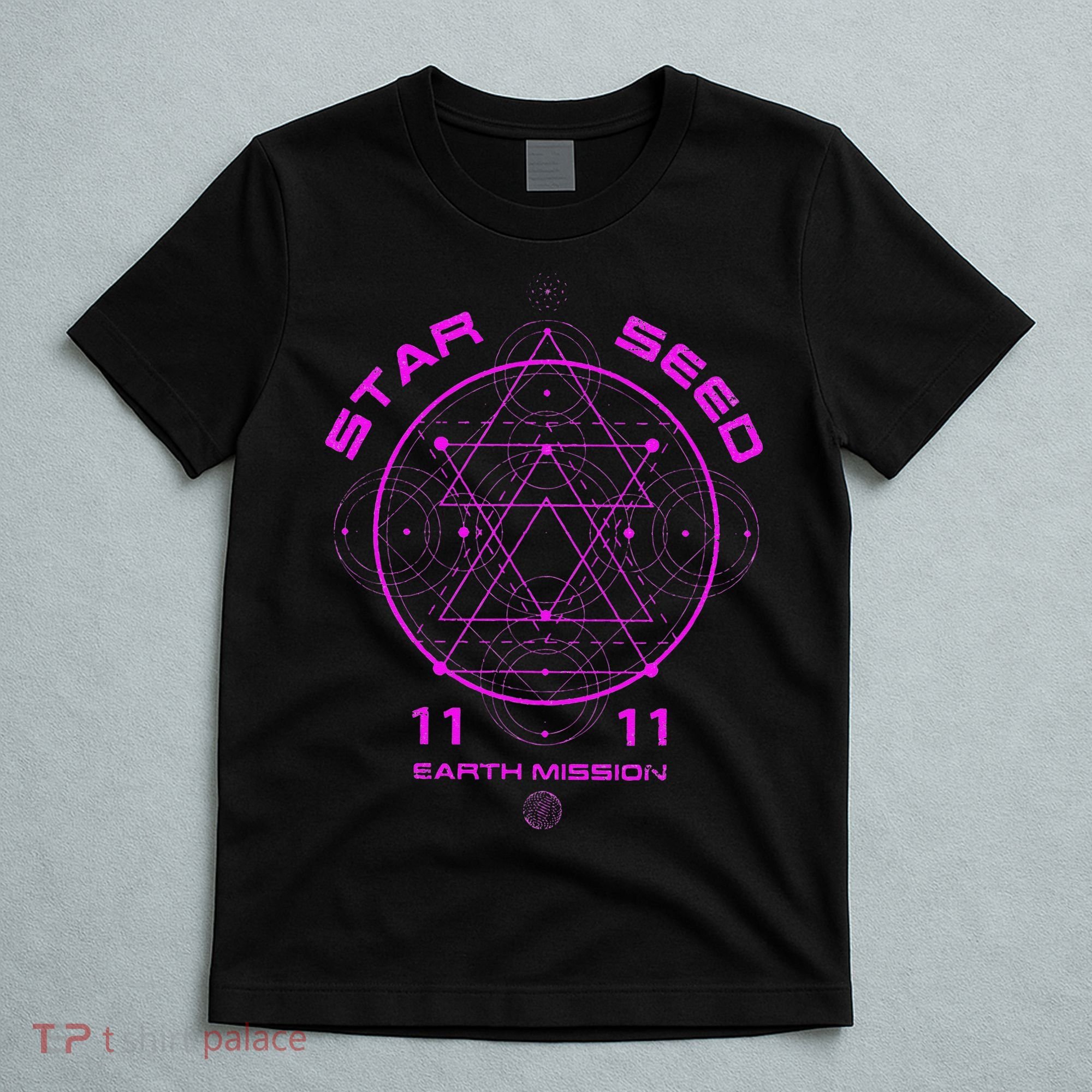funny Starseed Mission Sacred Geometry T-Shirt