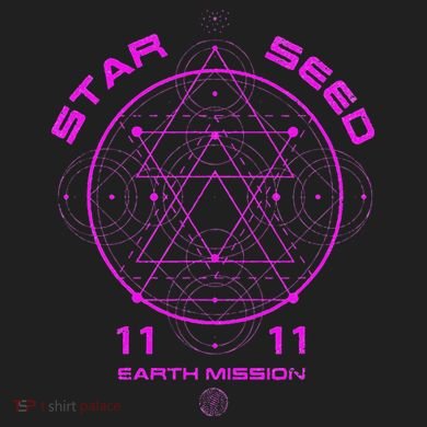 funny Starseed Mission Sacred Geometry Transport Backpack