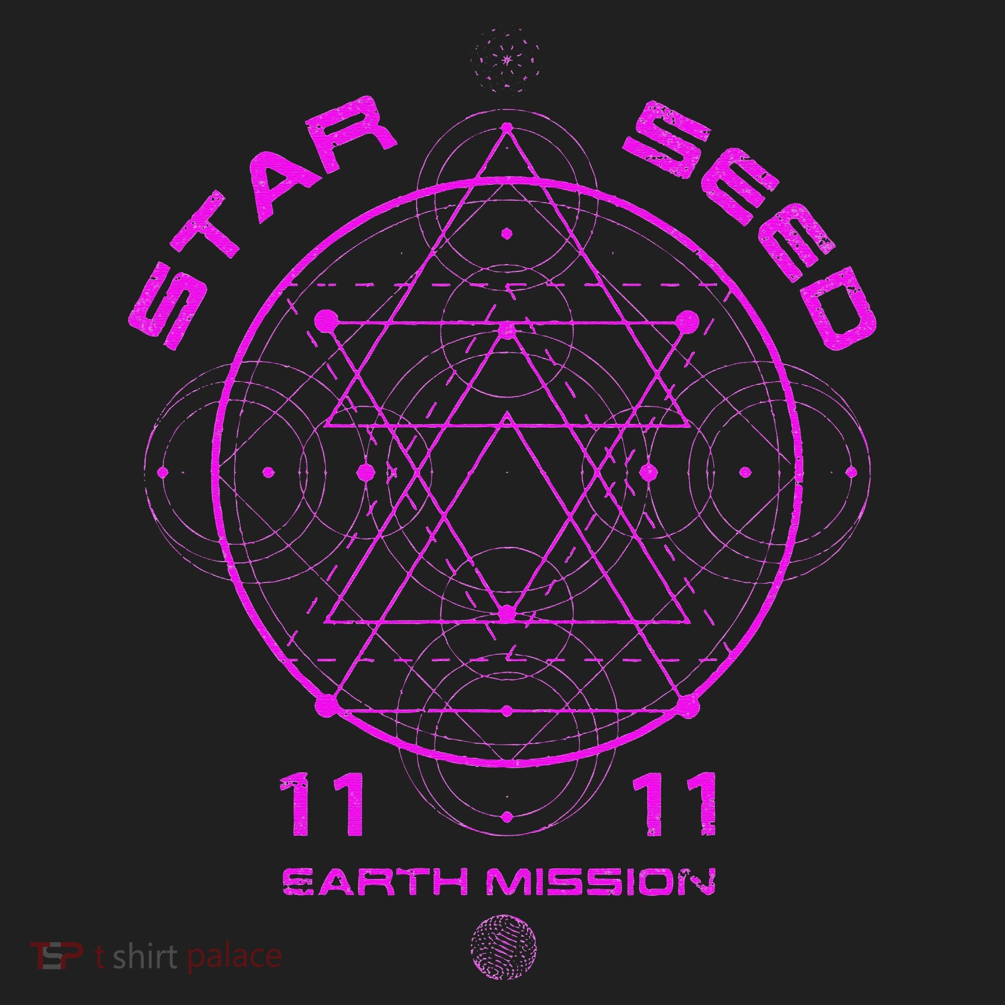 funny Starseed Mission Sacred Geometry Transport Backpack