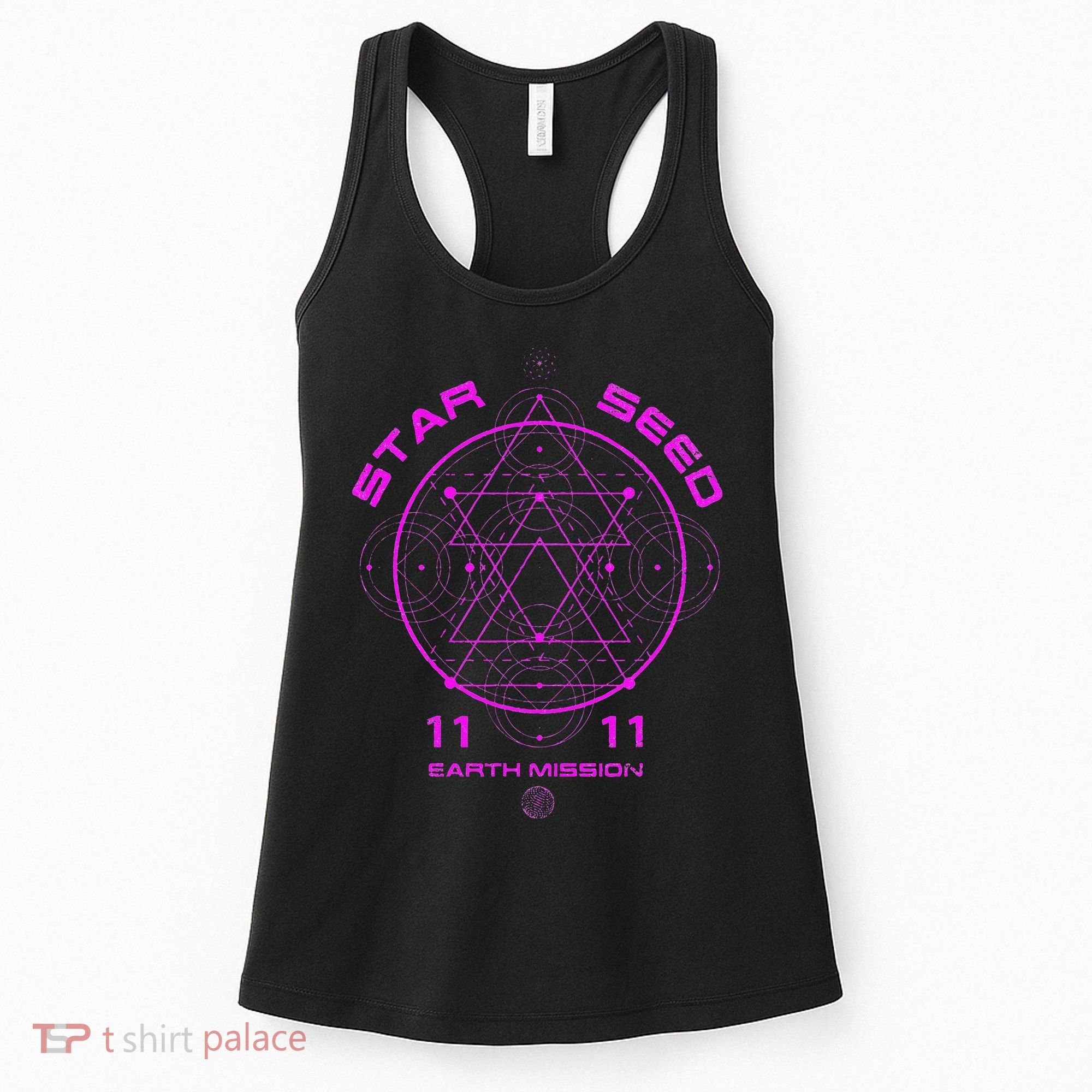 funny Starseed Mission Sacred Geometry Women's Tank Top