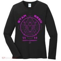funny Starseed Mission Sacred Geometry Women's Long Sleeve Shirt thumb 0