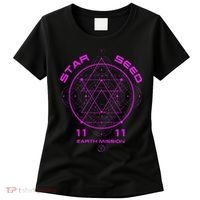 funny Starseed Mission Sacred Geometry Women's T-Shirt thumb 0