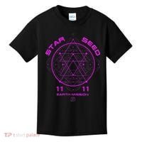 funny Starseed Mission Sacred Geometry Kids T-Shirt thumb 0