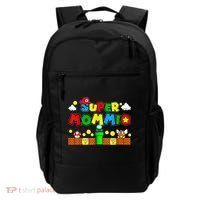 Funny Super Mommio Mothers Video Game Lovers Backpack thumb 0