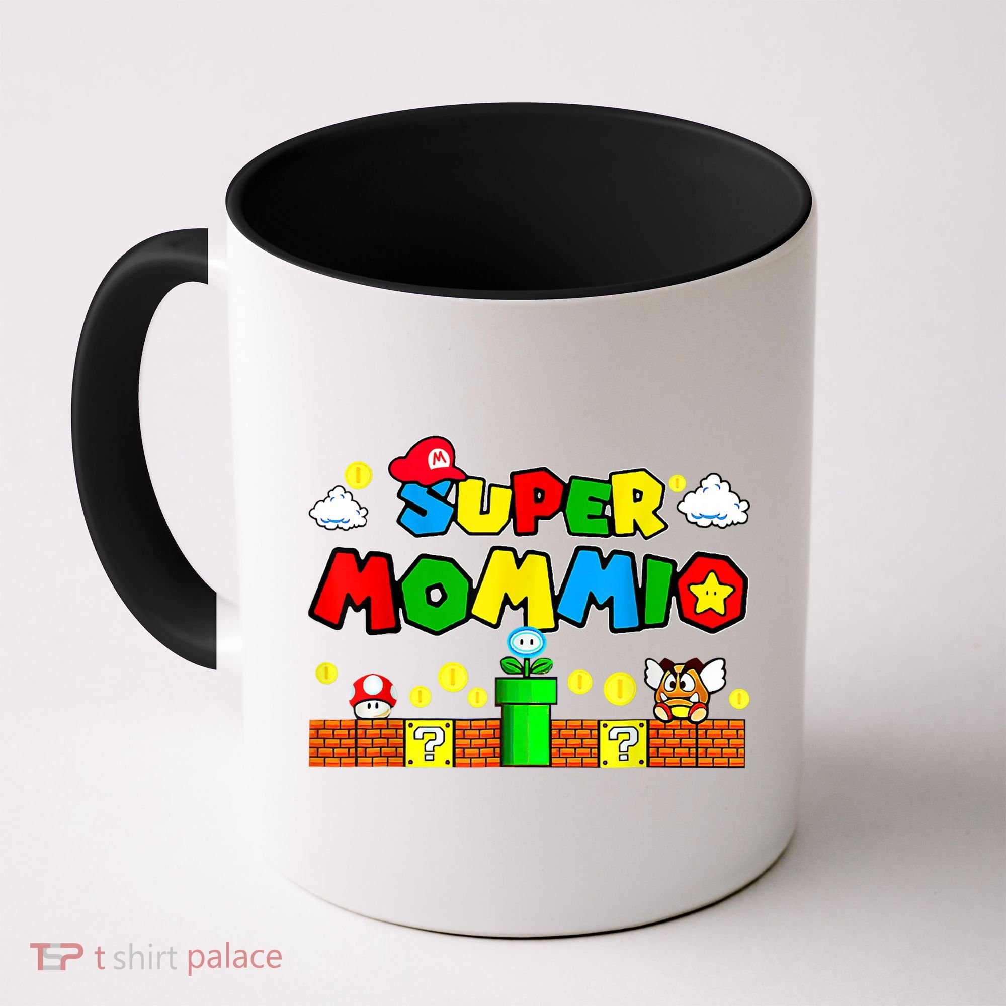 Funny Super Mommio Mothers Video Game Lovers Coffee Mug