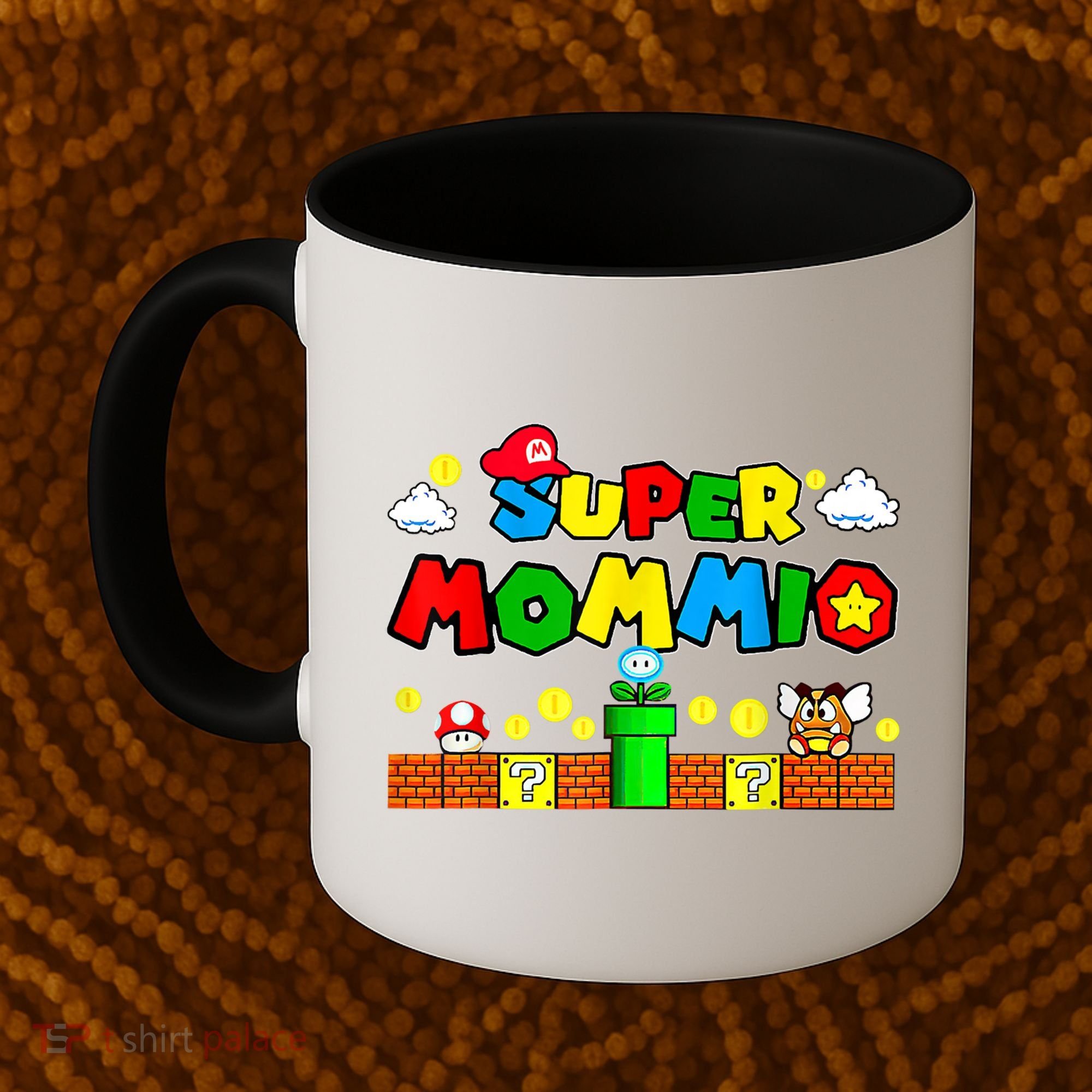 Funny Super Mommio Mothers Video Game Lovers Coffee Mug