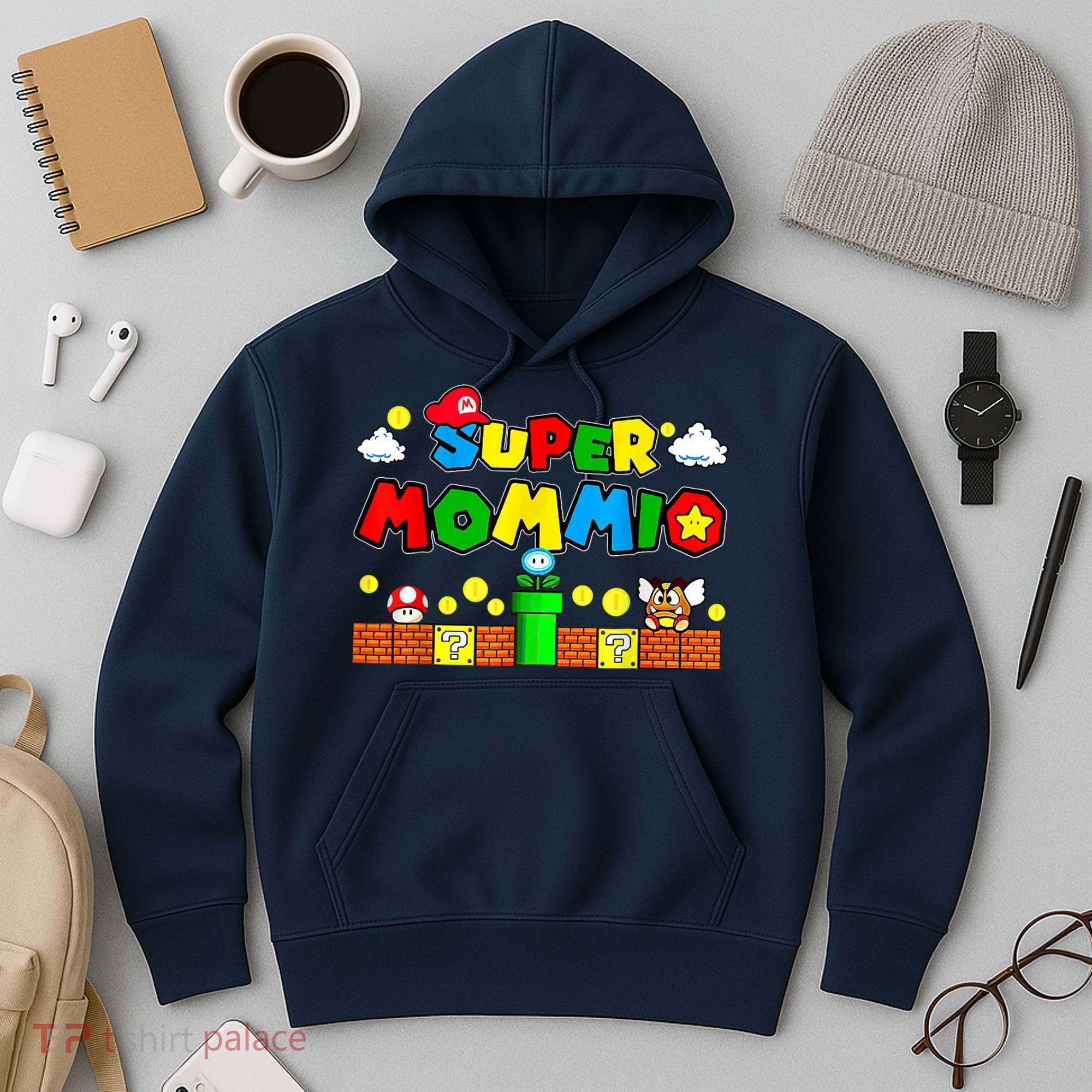 Funny Super Mommio Mothers Video Game Lovers Hoodie