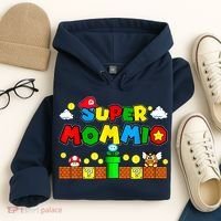Funny Super Mommio Mothers Video Game Lovers Hoodie thumb 4