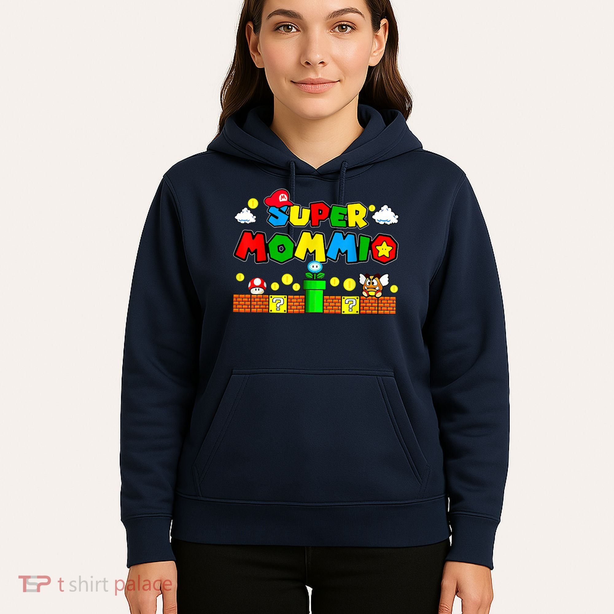 Funny Super Mommio Mothers Video Game Lovers Hoodie