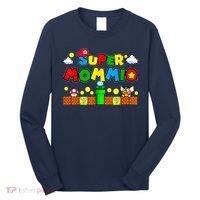 Funny Super Mommio Mothers Video Game Lovers Long Sleeve Shirt thumb 0