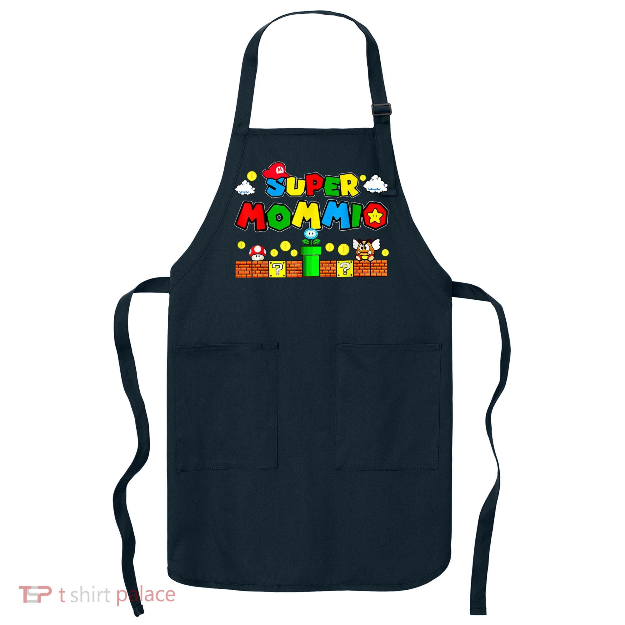 Funny Super Mommio Mothers Video Game Lovers Apron