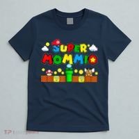 Funny Super Mommio Mothers Video Game Lovers T-Shirt thumb 5