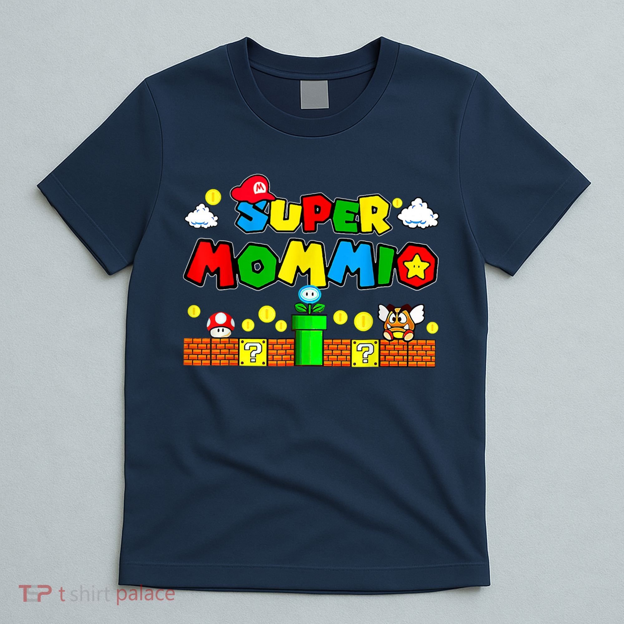 Funny Super Mommio Mothers Video Game Lovers T-Shirt