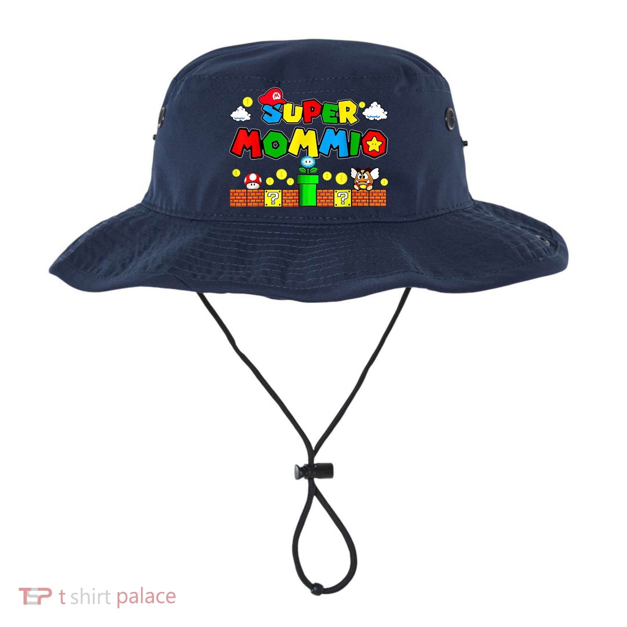 Funny Super Mommio Mothers Video Game Lovers Bucket Hat