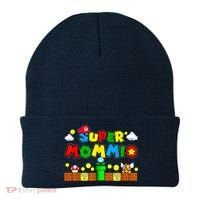 Funny Super Mommio Mothers Video Game Lovers Beanie thumb 0