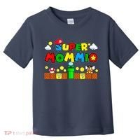 Funny Super Mommio Mothers Video Game Lovers Toddler T-Shirt thumb 0