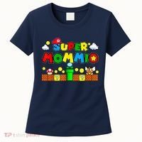 Funny Super Mommio Mothers Video Game Lovers Women's T-Shirt thumb 0