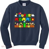 Funny Super Mommio Mothers Video Game Lovers Kids Sweatshirt thumb 0