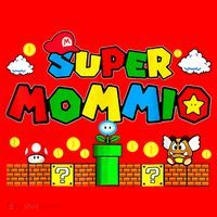 Funny Super Mommio Mothers Video Game Lovers Santa Hat thumb 1