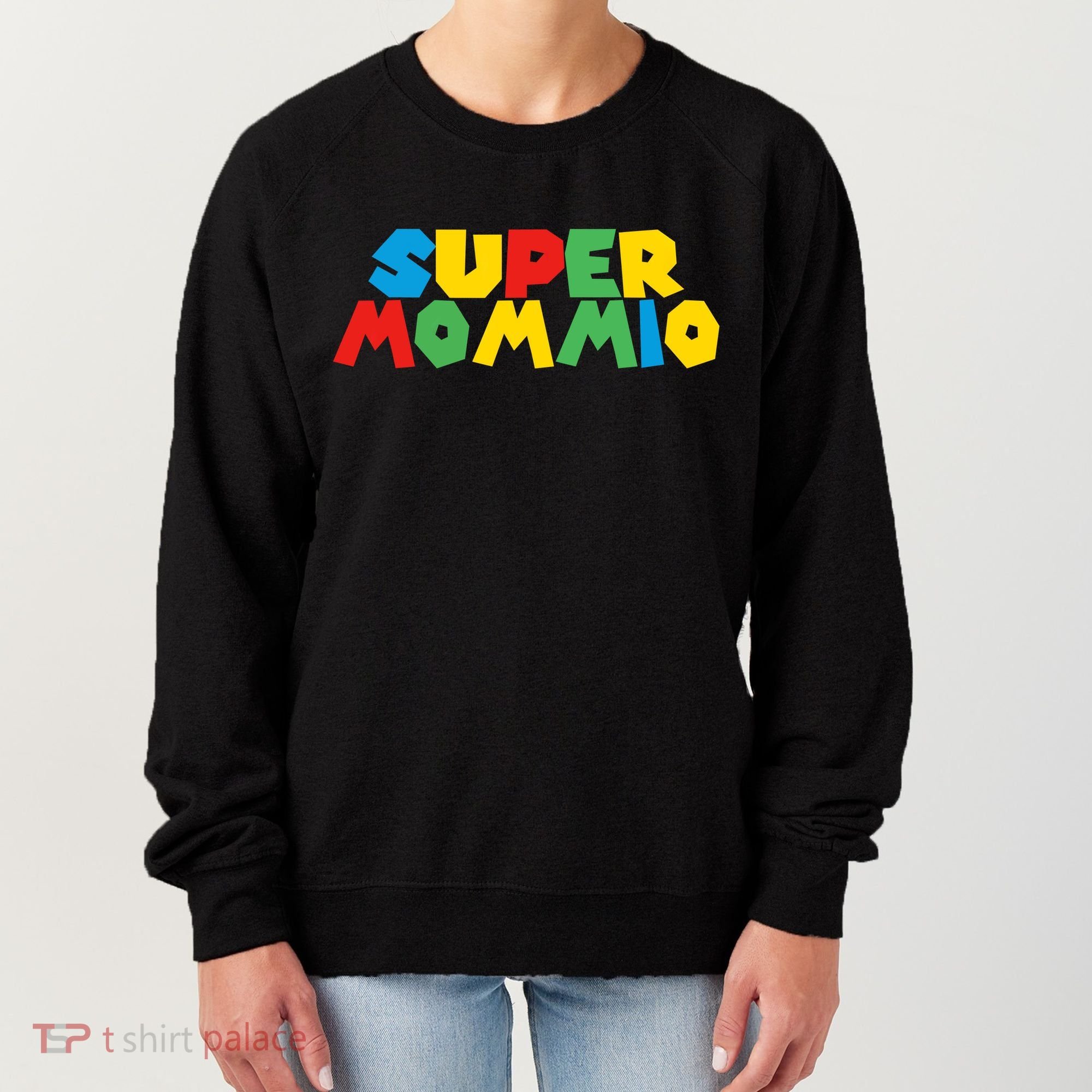 Funny Super Mommio Video Game Lover Mothers Day Women's Sweatshirt