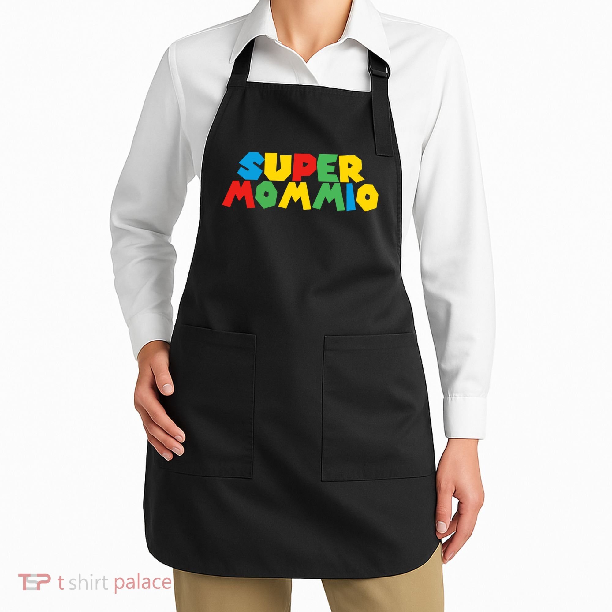 Funny Super Mommio Video Game Lover Mothers Day Apron