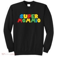 Funny Super Mommio Video Game Lover Mothers Day Sweatshirt thumb 0