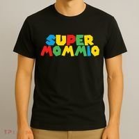 Funny Super Mommio Video Game Lover Mothers Day T-Shirt thumb 3