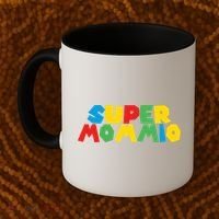 Funny Super Mommio Video Game Lover Mothers Day Coffee Mug thumb 2