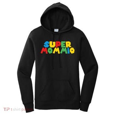 Funny Super Mommio Video Game Lover Mothers Day Women's Hoodie