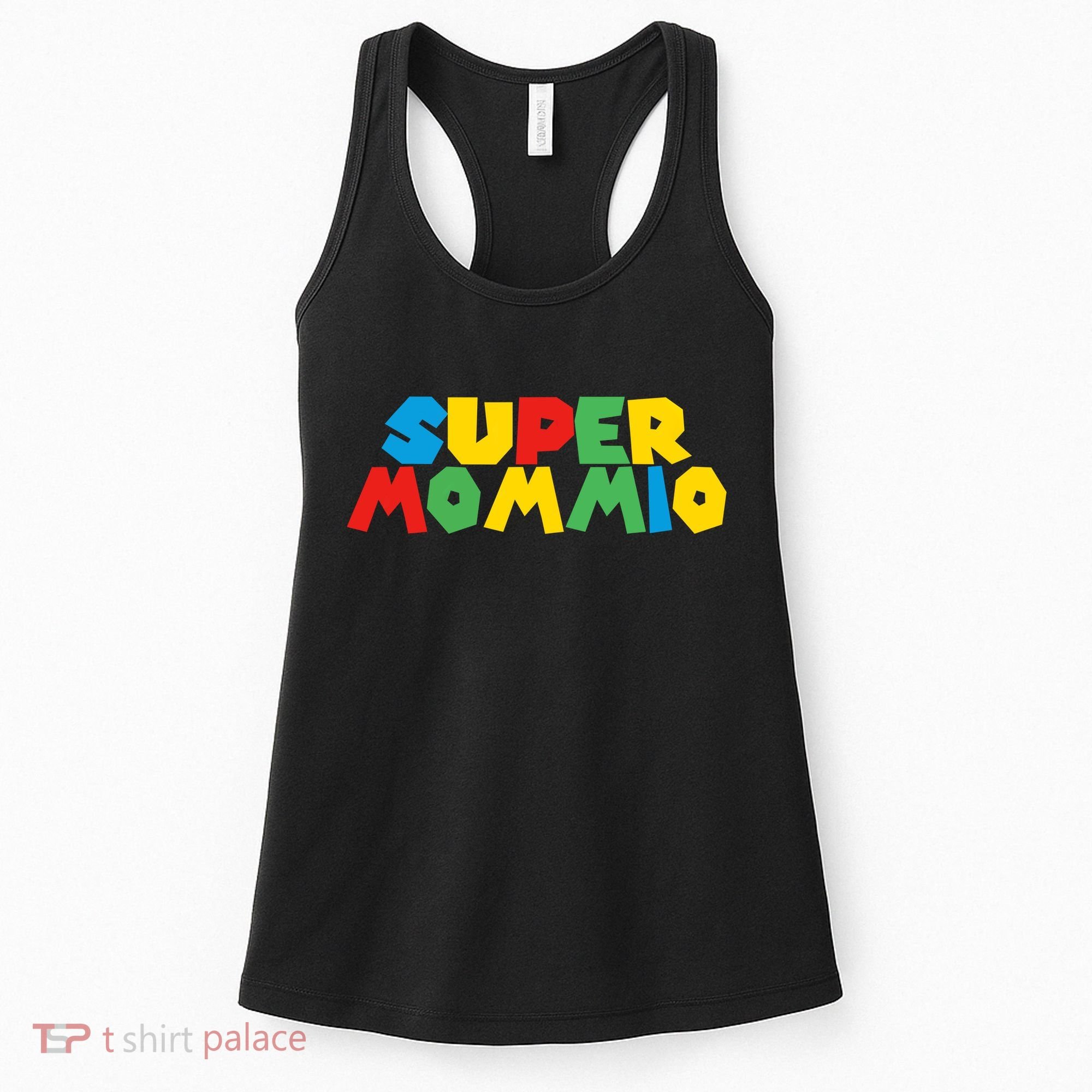 Funny Super Mommio Video Game Lover Mothers Day Women's Tank Top